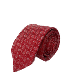 Red Patterned Tie