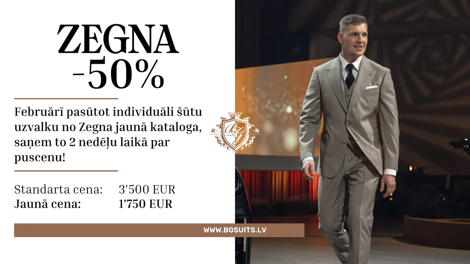 50% Off Fashion Modern Pastel Brown and Peach Facebook Post (Presentation)