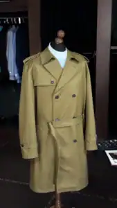 Trench Coat by BG Suits custom made